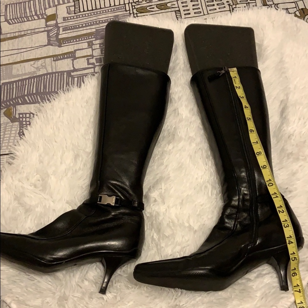 🍁🍁🍁PRADA.  Leather tall boots